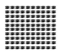 Metal Bobbin 100Pcs Plane Sewing Machine 3-1 Shuttle Hook Fitting Iron with Hole Slot for Stitching Industrial Lockstitch Machines