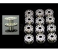 Metal Bobbins Sewing Machine Spool Universal Fits Most Brands (100 Bobbins)