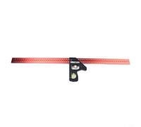 Metal-Body Combination Square 300mm with Rust for proof for Carpenters Tools and Angle Measurement(600mm)