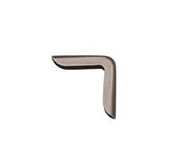 Metal Book Corner Protectors Edge Cover Guard 15 x 15 x 3 mm Bronze Tone 30 Pieces