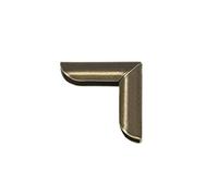 Metal Book Corner Protectors Edge Cover Guard 20 x 20 x 4 mm Bronze Tone 100 Pieces