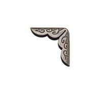 Metal Book Corner Protectors Edge Cover Guard 21 x 21 x 5 mm Bronze Tone Pack of 50
