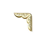 Metal Book Corner Protectors Edge Cover Guard 21 x 21 x 5 mm Gold Tone 100 Pieces