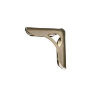 Metal Book Corner Protectors Edge Cover Guard 22 x 22 x 6 mm Bronze Tone 30 Pieces