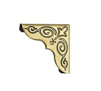 Metal Book Corner Protectors Edge Cover Guard 25 x 25 x 5 mm Bronze Tone 100 Pieces