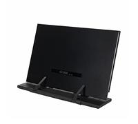 Metal Book Holder Stand Reading Stand 7 Angle Setting Flexible Page Clips Portable Bookrest for Cookbook Textbook Recipe Adjustable Book Holder