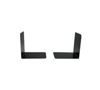 Metal Bookends Heavy Duty W140xD140mm Black (Pack of 2) 0441102