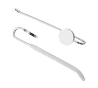 Metal Bookmark 2pcs Page Marker Swan Neck Alloy for Books