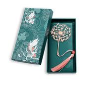 Metal Bookmark, Dandelion Design Rose Gold, Bookmarks for Women, Exquisite Metal Bookmark with Gift Box, Reading Accessories for Book Lovers, Bookish Gifts for Mum Wife Teacher Friends Book Lovers