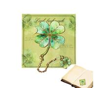 Metal Bookmarks for Men Artistic Botanical Leaf Reading Book Marker | Beautiful Bookmarks for Reading Library School Dorm Office Women Men Teacher Writer Student