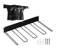 Metal Boot Holder - Wall Mounted Hanger | Wall Mount for Wellington Boots Boot Hanger | Boot Holder for Cupboard, Entryway, Outdoor, Garage, multicoloured, 41,5 x 23,5 x 6 cm
