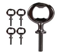 Metal Bottle Opener Blanks Corkscrew Insert Valentine's Day Wedding Wine Party DIY Project Handmade Wooden Turning