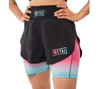 Metal Boxe Fight Women's 2-in-1 Shorts