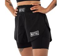 Metal Boxe Fight Women's 2-in-1 Shorts