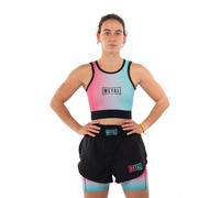 Metal Boxe Women's Sports Bra