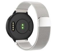 Metal Bracelet for Garmin Vivoactive 5/Garmin Vivoactive 3/Vivomove 3/HR/Luxe/Style/Garmin Forerunner 55/245/645, Magnetic Closure Bracelets, Stainless Steel Strap, Adjustable Replacement Strap