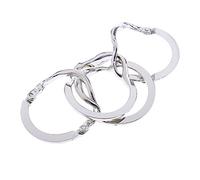 Metal Brain Teaser Puzzles Solutions Kids Adult Puzzle Intelligence Toy Gift