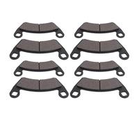 Metal Brake Pads,Front Rear Brake Pad Set,8Pcs Brake Pad Set 2203747 Metal Front and Rear Brake Pads Replacement for Polaris RZR XP 1000 2014 to 2020