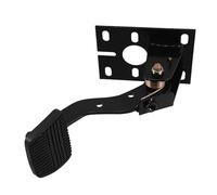 Metal Brake Pedal with Footrest for Electric Tricycles and Quadricycles | Hydraulic Disc Brake System, Reinforced Iron Build, Black Finish, Stable Footing for Urban Commuting
