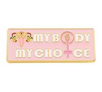 Metal Brooch Uterus Female Women Rights Lapel Medical Pin Doctor Students Pinback Badge Feminist Pin