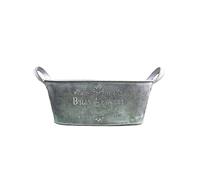 Metal Bucket Planter With Double Handles Iron Flower Pot Metal Tray For Storage Farmhouse Decorations Organization S