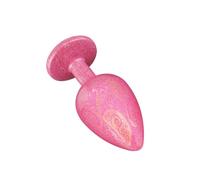 Metal Bullet Training Butt Plug Luxury Jewelry Base Butt Plug Male Female Masturbation Sex Toy