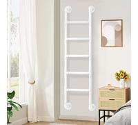Metal Bunk Bed Ladder for Home, Heavy Duty Wall Mounted Climbing Ladder for Dorms and Apartments