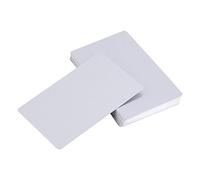 Metal Business Cards, 50pcs Blank Laser Plate Metal Business Cards Aluminum Plate Engraved Plate Engraving Metal Sheets(Wick)