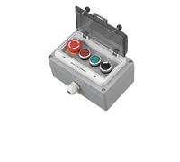 Metal Button Switch Control Box Emergency Stop Waterproof cast Aluminum Alloy Start Industrial Two-Three(45750)