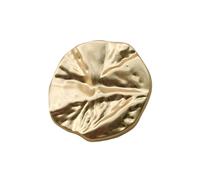 Metal Buttons for Women Shirt Suit Overcoat Sewing Buttons, Gold, 23mm 6Pcs