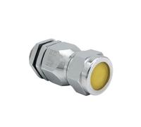 Metal Cable Glands Cable Gland M20x1.5 Double Compression 10-20mm Metal Brass M25x1. M32 M40 M50 Explosion Proof Seal Wire Joint(SS304 M32x1.5)