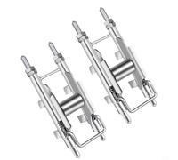 Metal Cable Threading Aid for Electricians, Cable Pulling Tool for Easy Passing of Wires Through Junction Boxes and Electrical Cases, Compact, Portable, Durable, Suitable (2 Pieces)