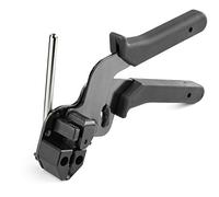 Metal Cable Tie Tool - Metal Zip Tie Tightener Tool - Stainless Steel Cable Tie Installation Gun - Tensioning & Cutting Zip Ties Tool - Tensioner & Cutter for Metal Tie Wrap (CBMMCTTOOL)