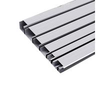 Metal Cable Trunking, Heavy Duty Aluminium Wire Channels for Indoor and Outdoor Use, Ideal for Garage and Warehouse, 30x25mm
