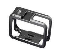 Metal Cage Action Camera Protective Case With Double Mounting Option For Sports Cameras Enthusiasts
