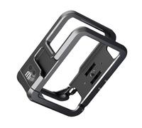 Metal Cage Action Camera Protective Case With Double Mounting Option For Sports Cameras Enthusiasts