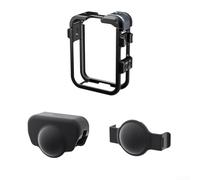 Metal Cage Frame Set for DJI 360 Constructed from Aluminum Alloy with Quick-Release and Two Lens Cases (black)