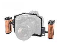 Metal Camera Cage For Nikon Z8 With Cold Shoe Mount And Ergonomic Grip For Professional Video Recording And Photography