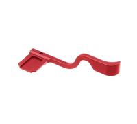 Metal Camera Hot Shoe Thumbs Up Grip Handle Grip Compatible with Canon EOS R7/R8/R50/R6II Top Finger Hand Grip Quick Release Plate(Red)