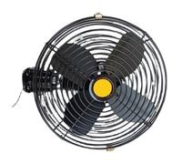Metal Car Fan With 2 Speed Setting Low Noise Quiet Cooling For Truck Boats Bus And Sedans Use Energy Efficient Car For Long Drive
