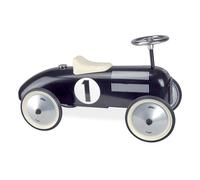 Metal Car Ride-On Black one size