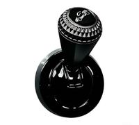 Metal Car Start Button Cover Lever Rocker for Push to Start Ignition Switch Decoration Red Black Silver Fit 4x2.8cm(Black Sports Car)