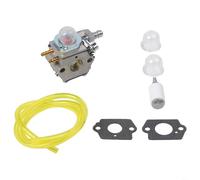Metal Carburetor Assembly for WT-460 Trimmer Engines | High-grade metal alloy, resistant, silver finish, replaces old worn carburetors instantly