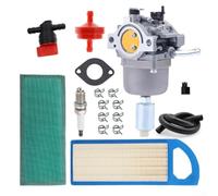 Metal Carburetor Kit, Carburetor Kit for 14.5HP-21HP Engines Compatible with 796109 591731 594593 Metal Replacement Part for Lawn Tractor Mower Power Equipment Easy Install