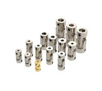 Metal Cardan Universal Coupling Joint Gimbal Couplings 2/2.3/3/3.17/4/5/6/8/10/12mm Boat Car Shaft Coupler Motor Connector(D11L23-4mm-5mm)