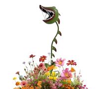 Metal Carnivorous Plant Garden Stake,Carnivorous Plant Nepenthes Decorative,Funny Garden Sculpture | for Courtyard Lawn Backyard Landscape Porch Flower Beds Planters Walkway