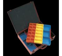 Sealey APMC27 2-Layer Metal Case with 27 Storage Bins
