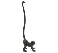 Metal Cast Animal Toilet Roll Holder Free Standing Kitchen Roll Paper Towel Pole