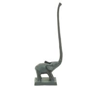 Metal Cast Animal Toilet Roll Holder Free Standing Kitchen Roll Paper Towel Pole