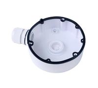 Metal CCTV Mounting Bracket for Outdoor Use, Concealed Cable Management Systems, Flexible Tilt Adjustment for and Business Surveillance Solution, CCTV Camera Mount with Cable Organisers